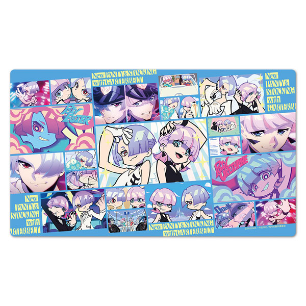 Azu Maker New PANTY & STOCKING with GARTERBELT Character Rubber Mat Polyester & Polyurethane Scene Photo ver. รูปภาพ 1