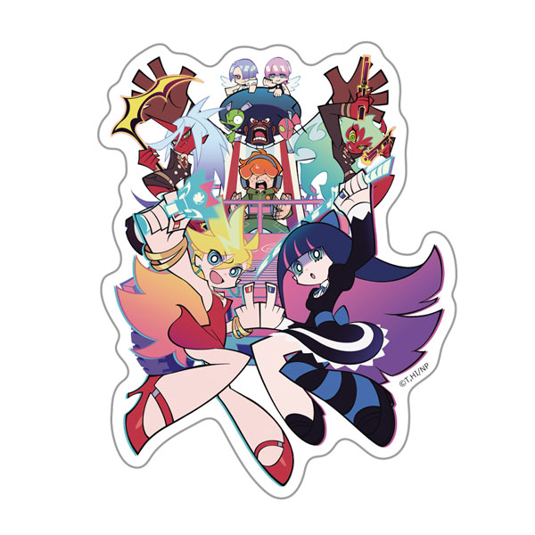 Azu Maker New PANTY & STOCKING with GARTERBELT Diecut Sticker Key Visual รูปภาพ 1