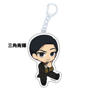 Penguin Parade TV Anime "Nippon Sangoku" Petanko Acrylic Keychain Aoteru Misumi