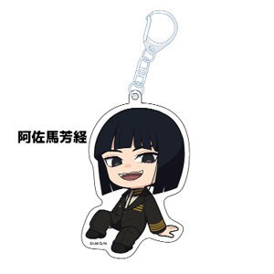 Penguin Parade TV Anime "Nippon Sangoku" Petanko Acrylic Keychain Yoshitsune Asama 图片 1