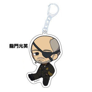 Penguin Parade TV Anime "Nippon Sangoku" Petanko Acrylic Keychain Mitsuhide Ryumon