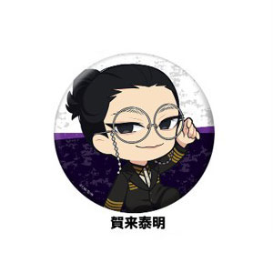 Penguin Parade TV Anime "Nippon Sangoku" Petanko Tin Badge Yasuaki Kaku image 1