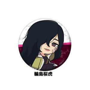 Penguin Parade TV Anime "Nippon Sangoku" Petanko Tin Badge Ohga Wajima