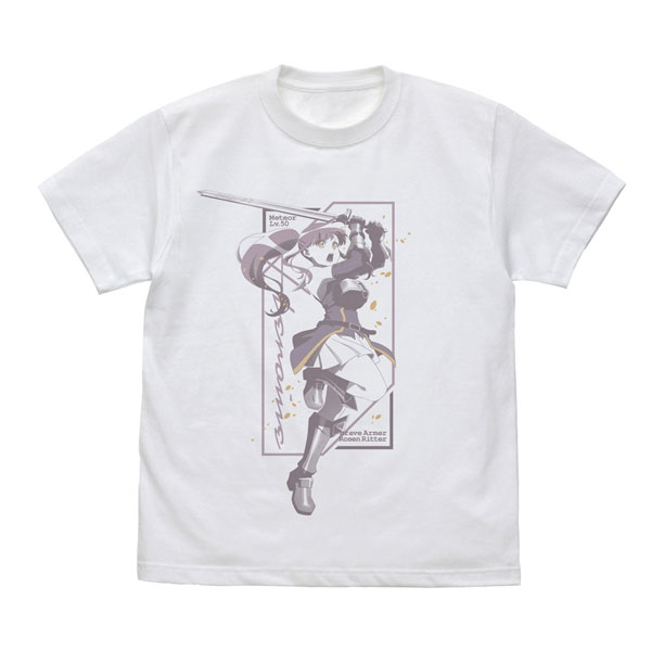 COSPA TV Anime "Kaori-san wa Tensei Shite mo Kenka ga Shitai" Meteor Hanaori T-shirt /WHITE-XL