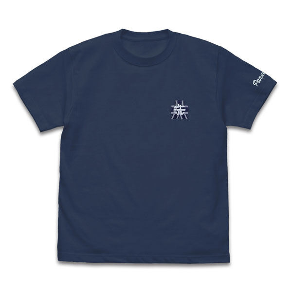 COSPA Girls und Panzer das Finale Oarai Girls High School One Point Embroidery T-shirt /SLATE-L