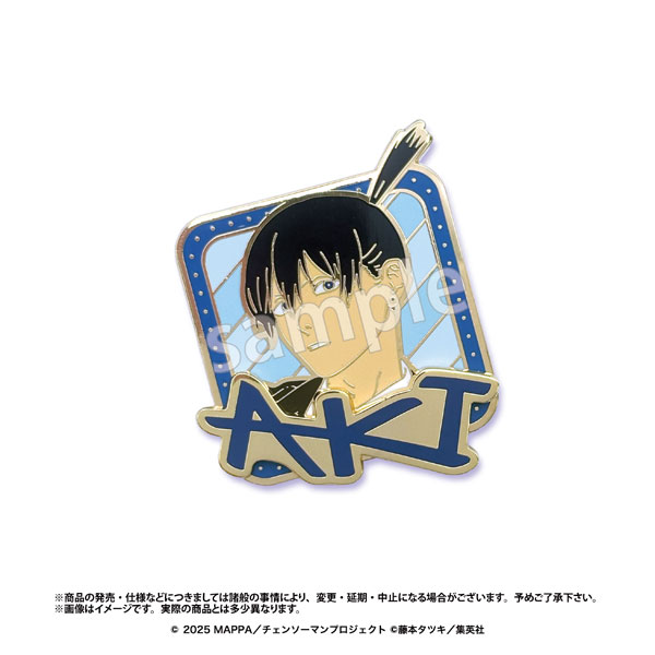 Marimo Craft Movie Chainsaw Man Reze Arc Collection Pin Badge Aki