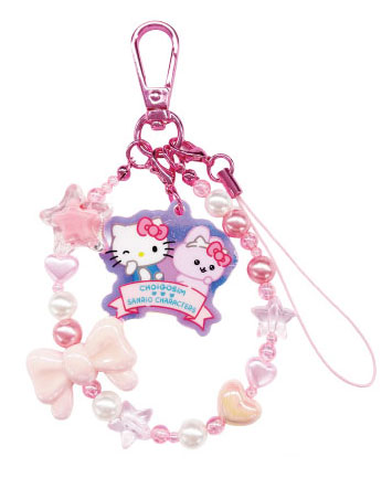 TCP Choigosim x Sanrio Characters Phone Strap Pink