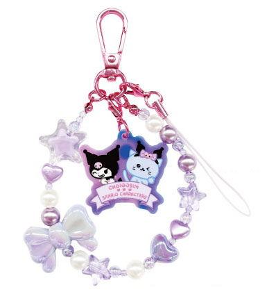 TCP Choigosim x Sanrio Characters Phone Strap Purple
