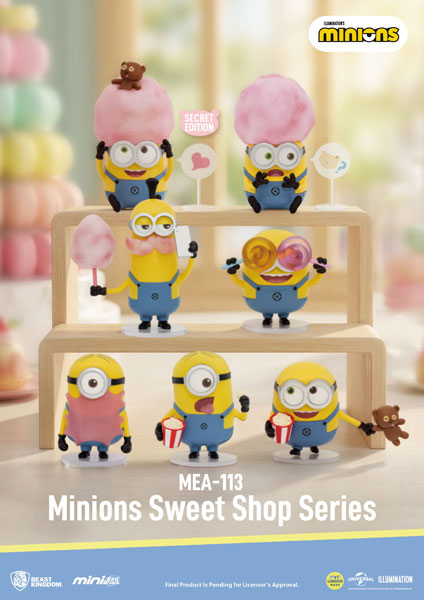 Beast Kingdom MEA-113 Minions Sweets Shop Series 6Pack BOX