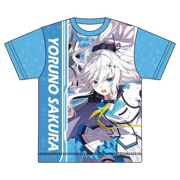 Midobiyo Dimension Lovers!! 풀 그래픽 티셔츠 사쿠라 요루노