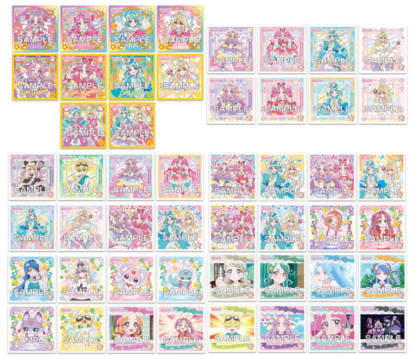 Ensky Star Detective Precure! PreKira Sticker Collection 2 w/Gum 20Pack BOX (CANDY TOY)