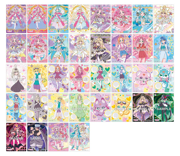 Ensky Star Detective Precure! Clear Card Collection Gum 18Pack BOX (CANDY TOY)