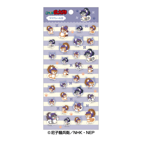 Ensky Nintama Rantaro Doubutsu Phose Clear Sticker (3) 5th Graders 圖片 1