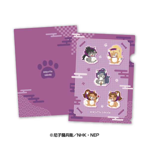 Ensky Nintama Rantaro Doubutsu Phose Clear File (4) 4th Graders hình ảnh 1