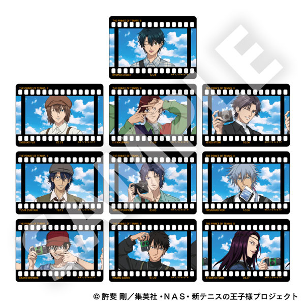 DMM.com The New Prince of Tennis Trading Photo Style Clear Card 10Pack BOX