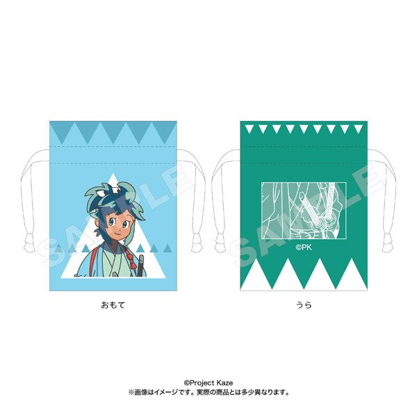 Marimo Craft TV Anime "Inherit the Winds" Mini Drawstring Bag Soji Okita