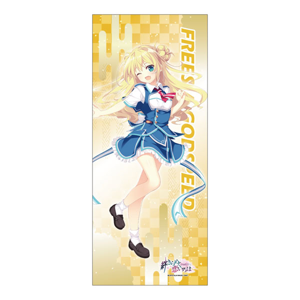 Midobiyo Kizuna Kirameku Koi Iroha Face Towel Freesia Godspeed