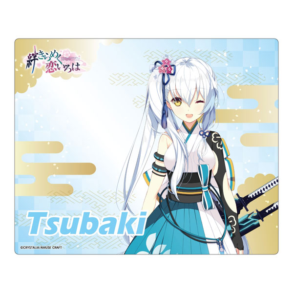 Midobiyo Kizuna Kirameku Koi Iroha Mouse Pad Tsubaki Suzakuin