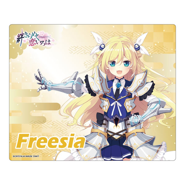 Midobiyo Kizuna Kirameku Koi Iroha Mouse Pad Freesia Godspeed