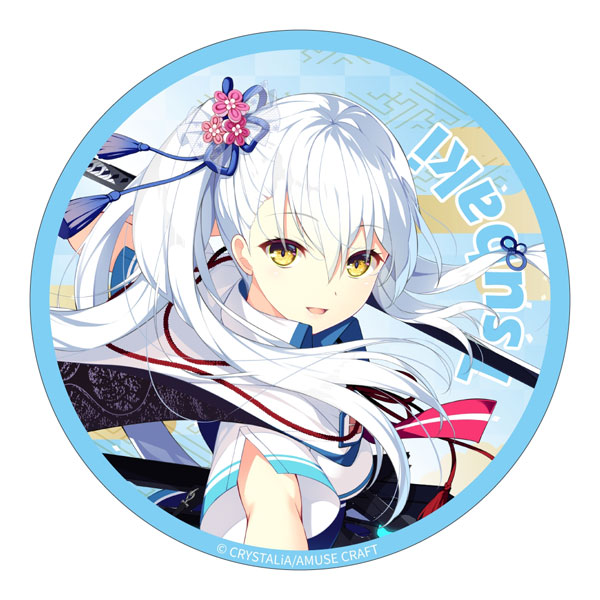 Midobiyo Kizuna Kirameku Koi Iroha Tin Badge Tsubaki Suzakuin