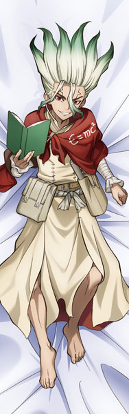 Matsumoto Shouji Dr. STONE New Illustration Premium Hugging Pillow Cover Senku Ishigami (Season 4 Ver.) 圖片 1