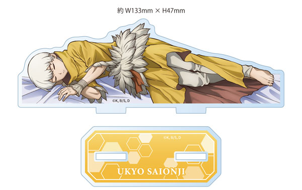 Matsumoto Shouji Dr. STONE New Illustration Acrylic Stand Ukyo Saionji