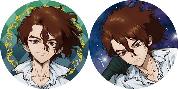 Matsumoto Shouji Dr. STONE New Illustration Jewelry Tin Badge Set Sai Nanami รูปภาพ 1
