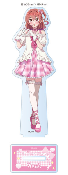 Matsumoto Shouji Rent-A-Girlfriend New Illustration Acrylic Stand Sumi Sakurasawa (Idol)