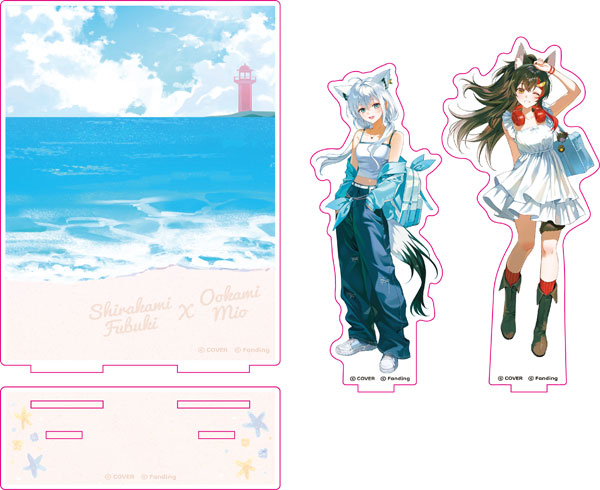 Fanding hololive Summer MT Seishun wa Masa ni Ima! Acrylic Diorama