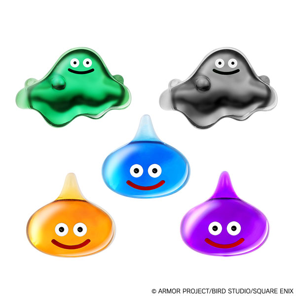 Square Enix Smile Slime Acrylic Clear Magnet A Metabble Draws Near! รูปภาพ 1