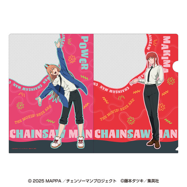 Ensky Movie "Chainsaw Man Reze Arc" Clear File 2. Makima / Power gambar 1