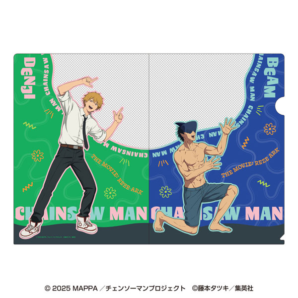 Ensky Movie "Chainsaw Man Reze Arc" Clear File 4 Denji / Beam