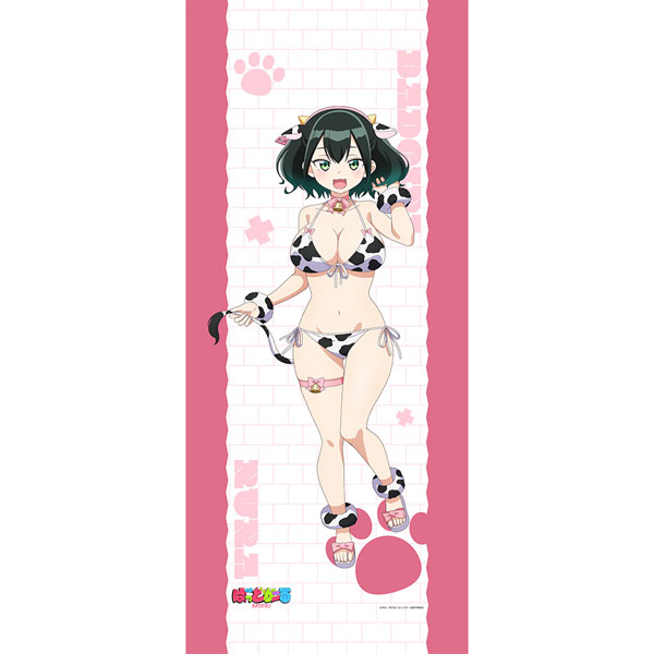 Curtain Damashii [Bad Girl] 신일러스트 점보 월 스크롤 (루라 루리하 / 애니멀 스쿨 수영복) 이미지 1