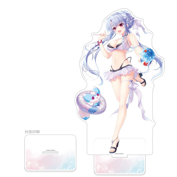 Curtain Damashii [Summer Pockets REFLECTION BLUE] Jumbo Acrylic Stand (Ao Sorakado / Summer Fest 2025)