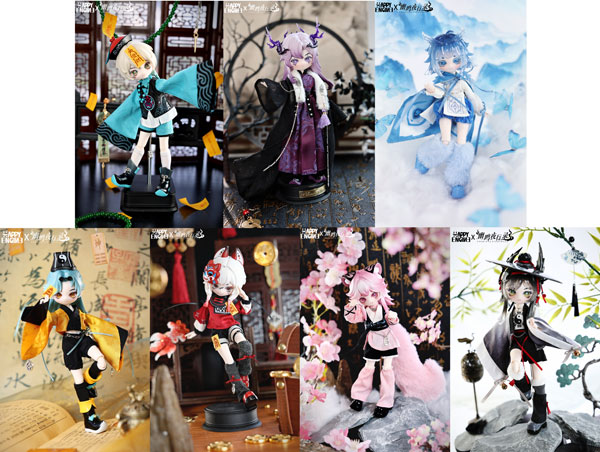 YCC "Yoominge Nightwalk" Series 1/8 Complete Doll Collection 6Pack BOX Bild 1