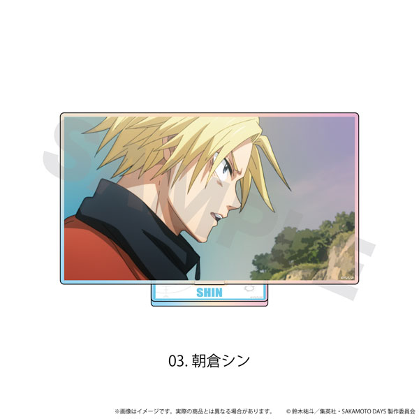 N&E Aurora Acrylic Stand SAKAMOTO DAYS 03 Shin Asakura Scene Photo รูปภาพ 1