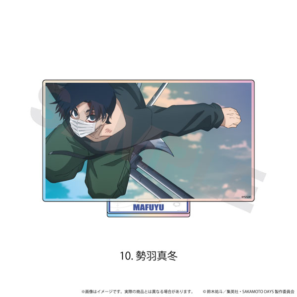 N&E Aurora Acrylic Stand SAKAMOTO DAYS 10 Mafuyu Seba Scene Photo รูปภาพ 1