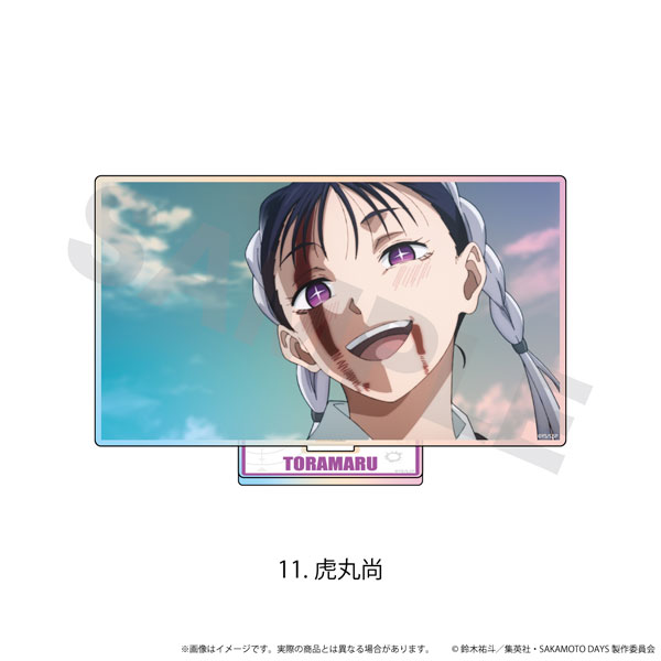 N&E Aurora Acrylic Stand SAKAMOTO DAYS 11 Nao Toramaru Scene Photo รูปภาพ 1