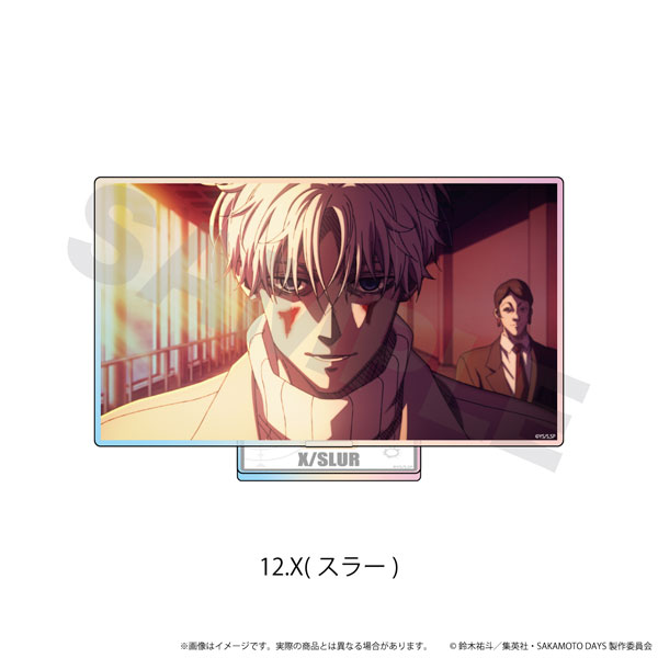 N&E Aurora Acrylic Stand SAKAMOTO DAYS 12 X Slur Scene Photo