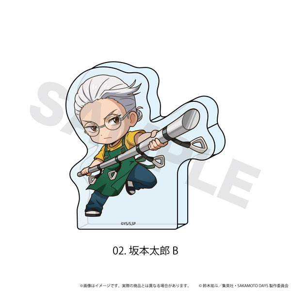 N&E Mini Acrylic Block SAKAMOTO DAYS 02 Taro Sakamoto B KokoBato ver