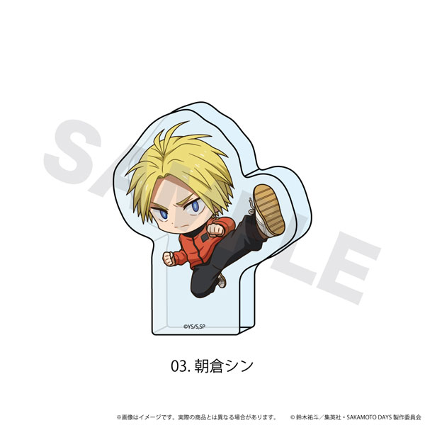 N&E Mini Acrylic Block SAKAMOTO DAYS 03 Shin Asakura KokoBato ver Bild 1