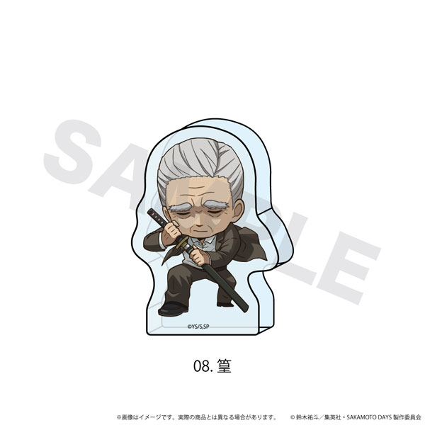 N&E Mini Acrylic Block SAKAMOTO DAYS 08 Takamura KokoBato ver รูปภาพ 1