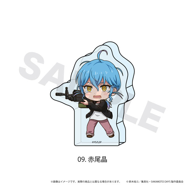 N&E Mini Acrylic Block SAKAMOTO DAYS 09 Akira Akao KokoBato ver