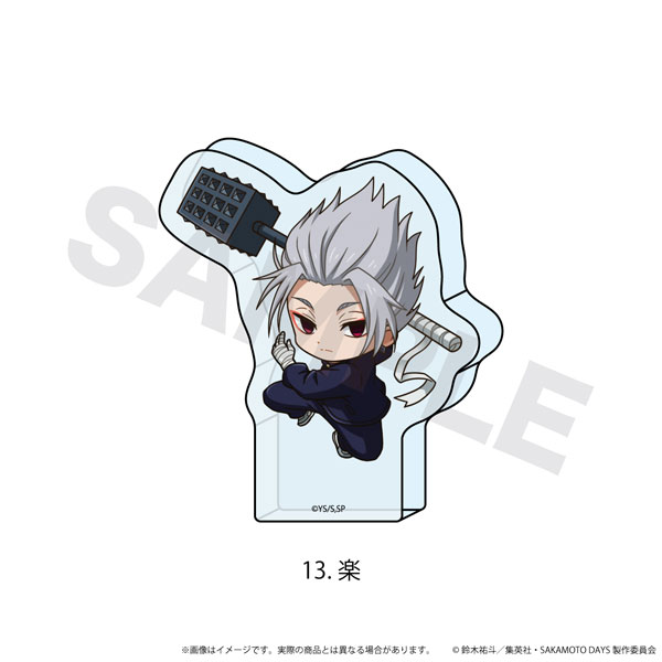 N&E Mini Acrylic Block SAKAMOTO DAYS 13 Gaku KokoBato ver รูปภาพ 1