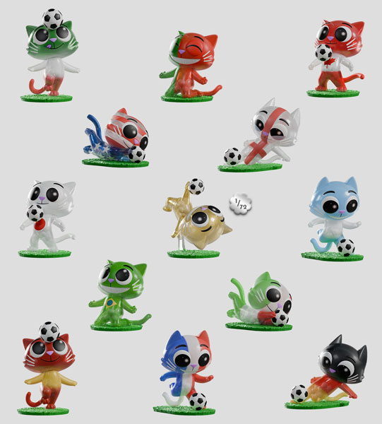 Kaleidos Creative Cat Scans 3 On The Ball 12Pack BOX 圖片 1