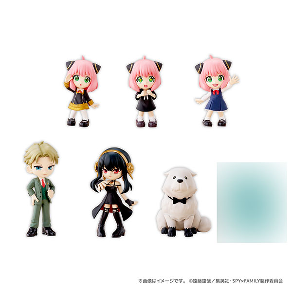 Bushiroad Creative PalVerse Spy x Family Complete 6 Normal Type Set
