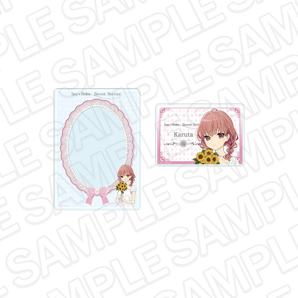 Contents Seed TV Anime "Inu x Boku SS" Hard Card Case Set Karuta Roromiya