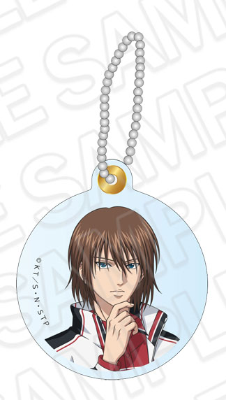 Contents Seed The New Prince of Tennis Slide Keychain Shusuke Fuji Face Collection 圖片 1