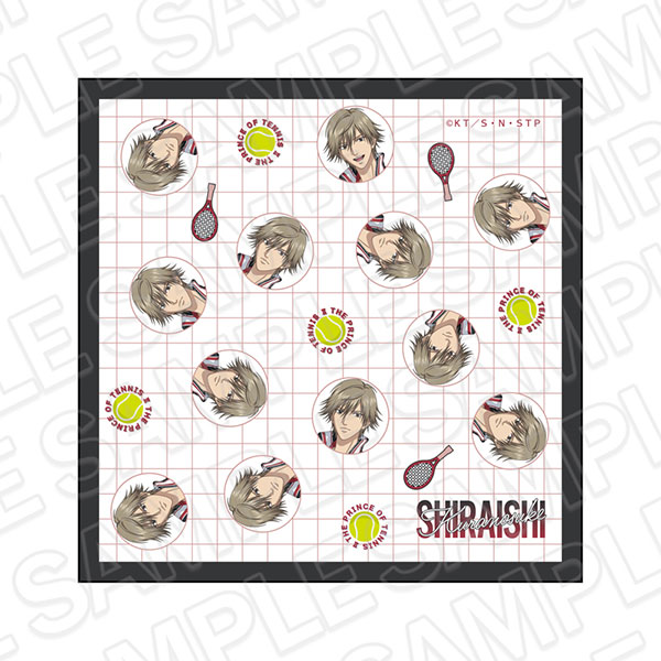 Contents Seed The New Prince of Tennis Microfiber Cloth Kuranosuke Shiraishi Face Collection