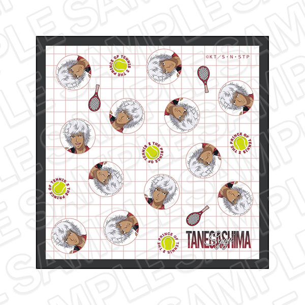 Contents Seed The New Prince of Tennis Microfiber Cloth Syuji Tanegashima Face Collection image 1